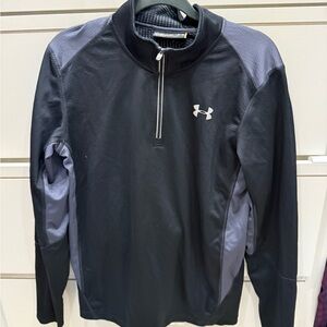 Under Armour Men's Black and Gray Zip Up